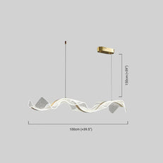 Modern Pendelleuchte Metall Gold Esszimmer