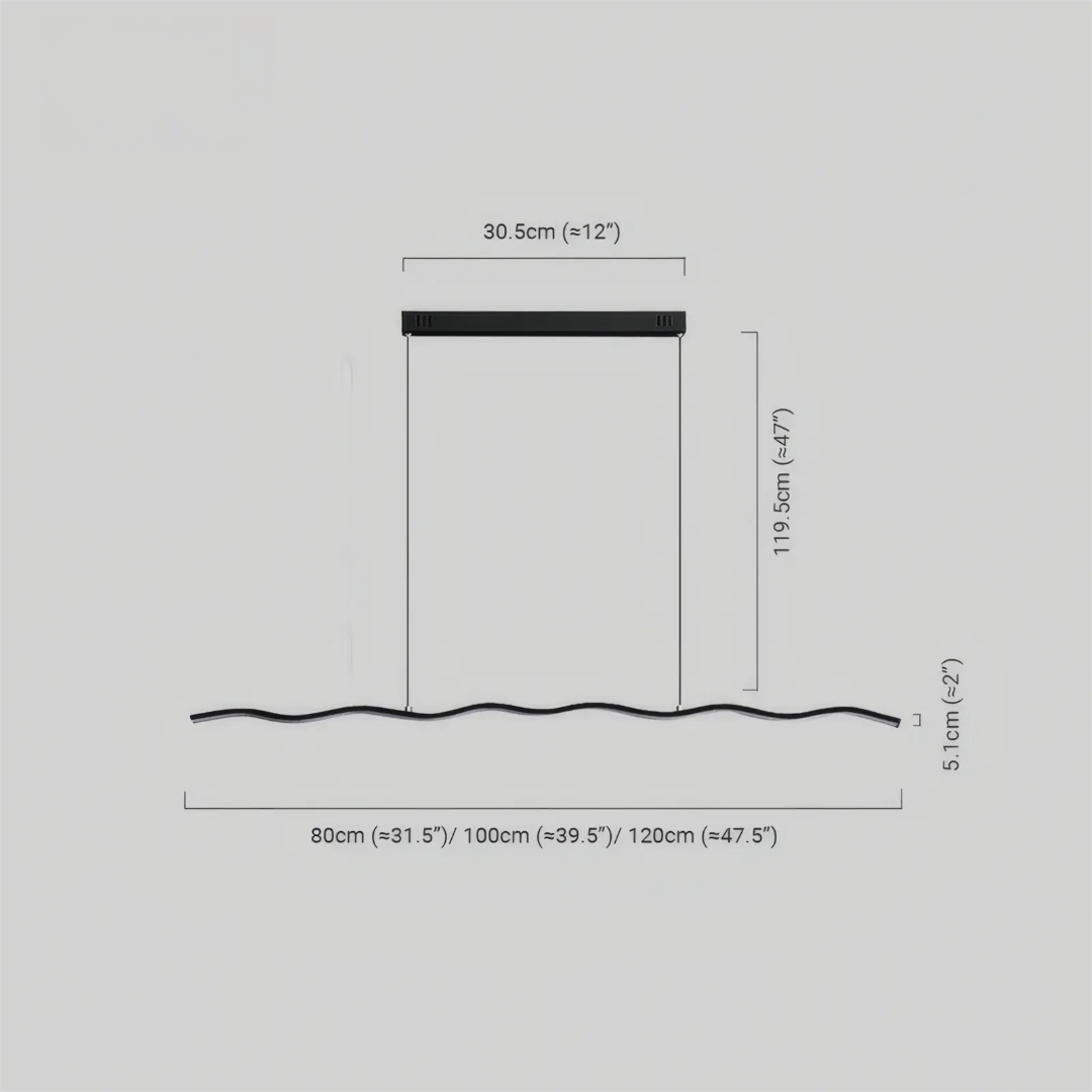 Minimalistisch Pendelleuchte Metall Schwarz Esszimmer