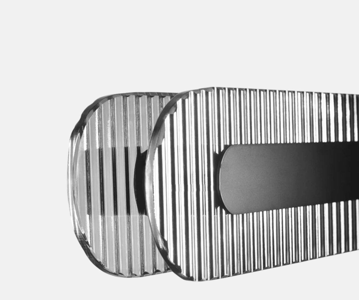 Acryl-Detail der moderne LED Pendelleuchte