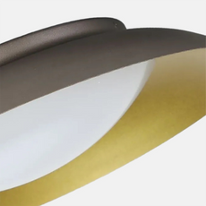 Nordic Deckenleuchte LED Rund Grün Metall Schlafzimmer