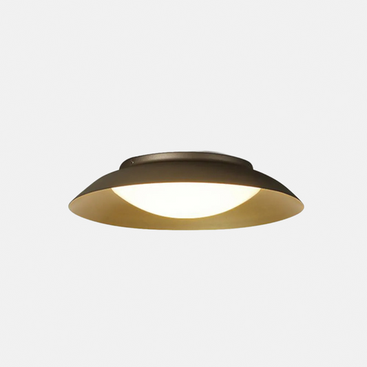 Nordic Deckenleuchte LED Rund Grün Metall Schlafzimmer