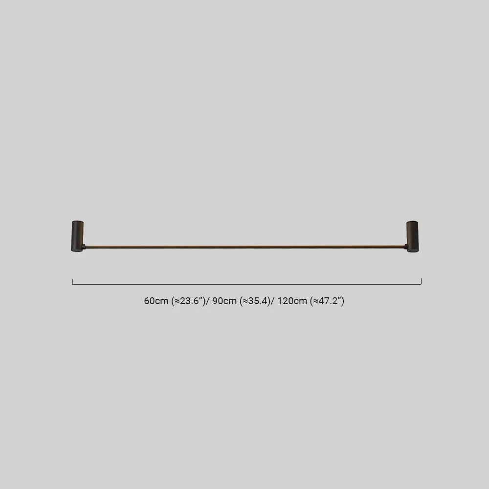 Moderne Deckenleuchte Schwarz Metall Acryl Linear Wohnzimmer