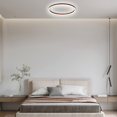 Modern Deckenleuchte LED Metall Schwarz Schlafzimmer/Wohnzimmer