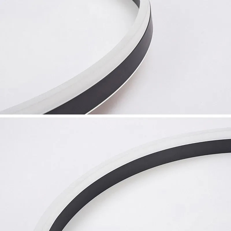 Modern Deckenleuchte LED Metall Schwarz Schlafzimmer/Wohnzimmer