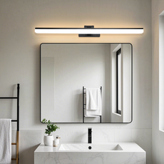 Modern Wandlampe/Spiegellampe LED Linear Metall Badezimmer