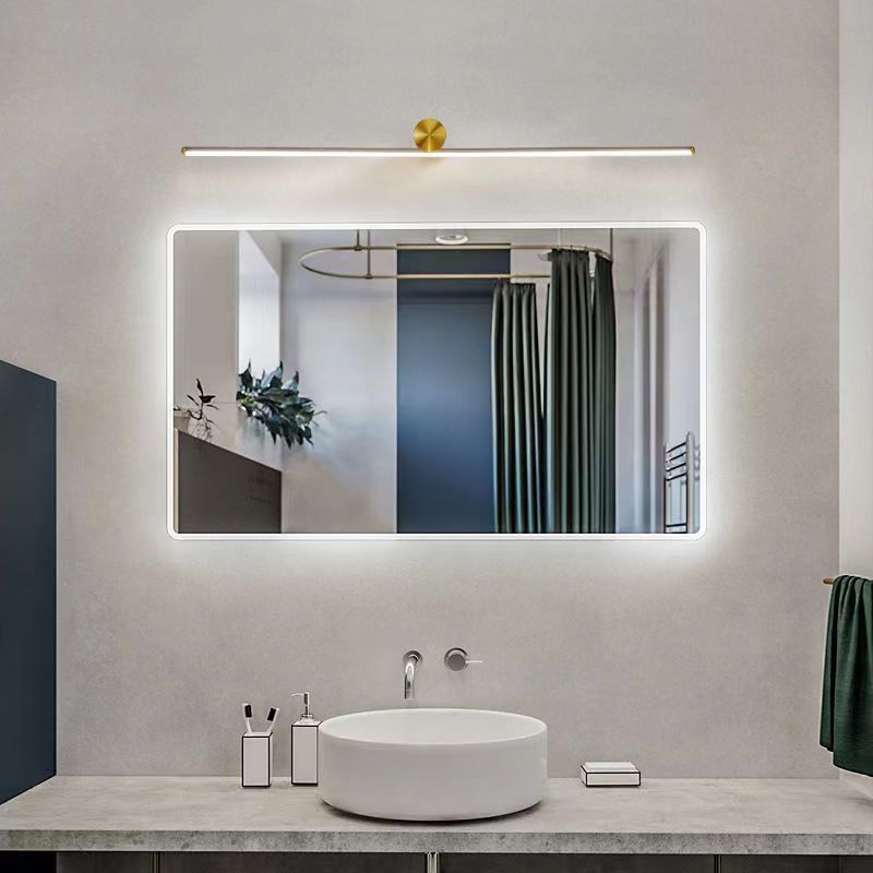 Modern Wandlampe Metall Schwarz Badezimmer