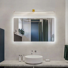 Modern Wandlampe Metall Schwarz Badezimmer