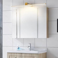 Modern Wandlampe Metall Schwarz Badezimmer