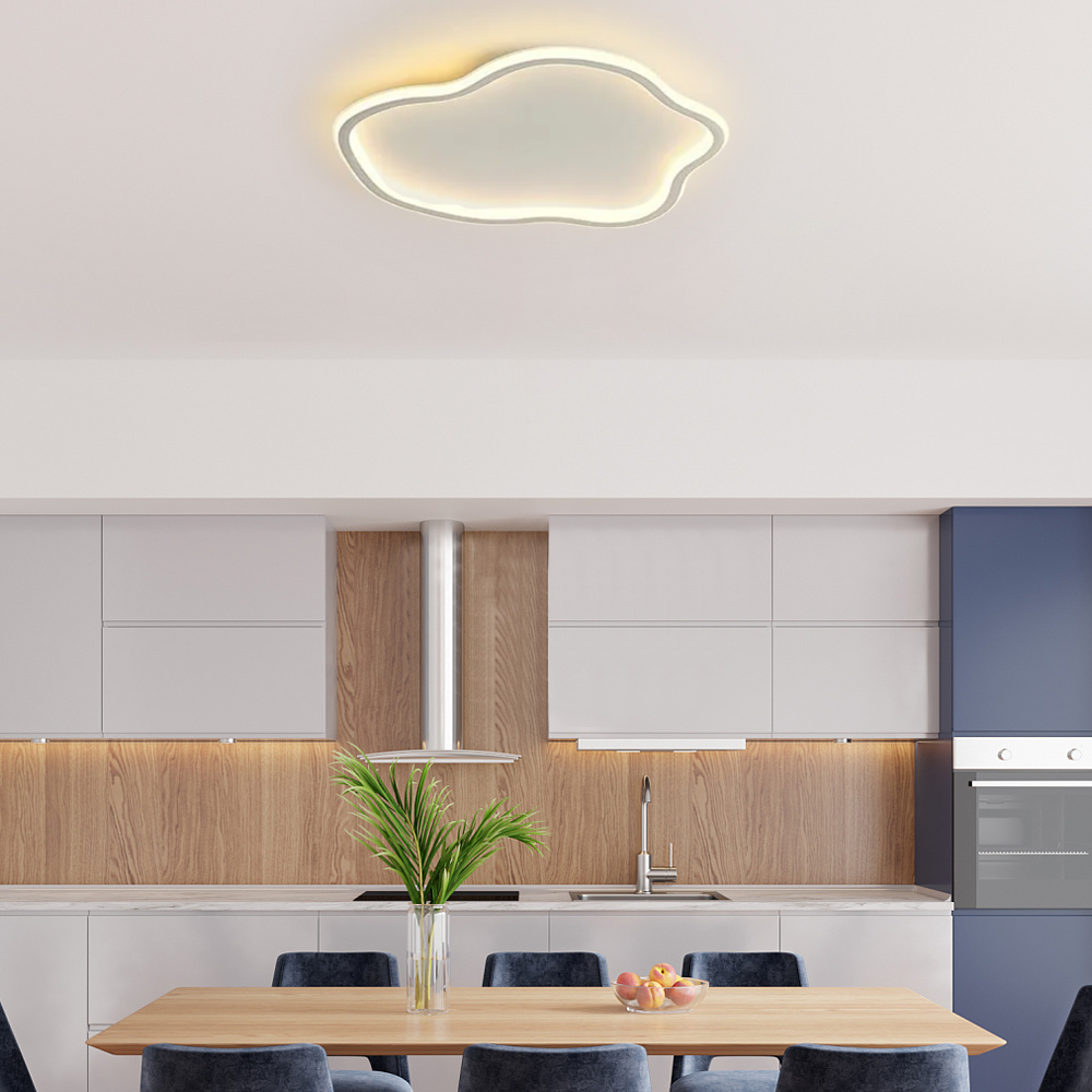 Modern Deckenleuchte LED Wolken Metall Schlafzimmer