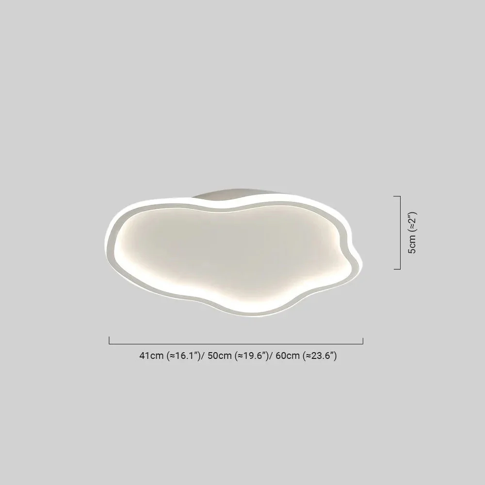 Modern Deckenleuchte LED Wolken Metall Schlafzimmer
