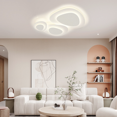 Flexibel einstellbare Deckenleuchte mit robustem Design, perfekt für Wohn- und Schlafzimmer