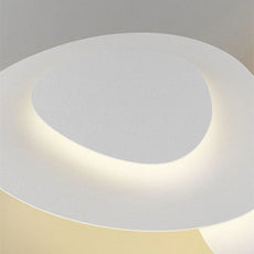 Moderne Deckenleuchte LED Wolken Weiß Metall Schlaf/Wohnzimmer