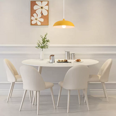 Morandi Pendelleuchte Metall Blau Wohnzimmer
