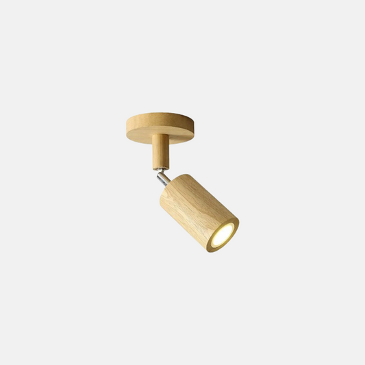 ModernDeckenstrahler/Deckenleuchte LED Zylindrisch Metall Holzfarbe Wohnzimmer