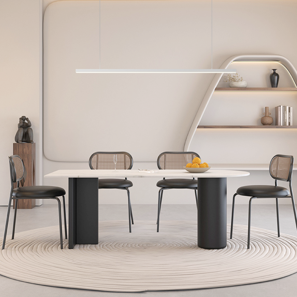 Weiß Pendelleuchte für das Esszimmer