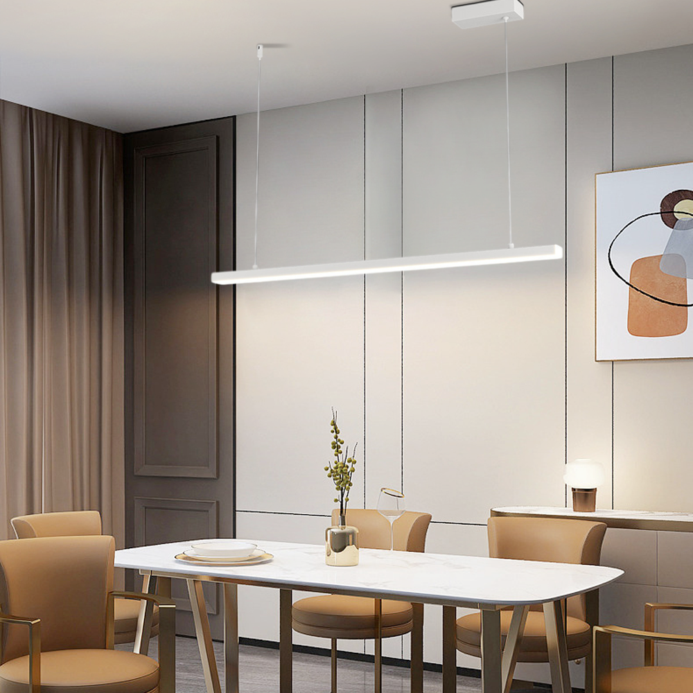 Weiß Pendelleuchte für das Esszimmer