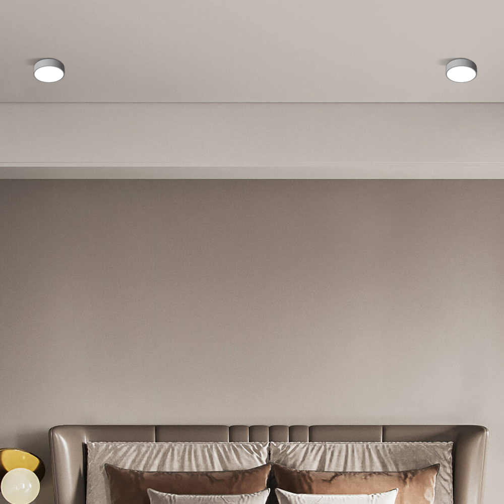 Klassisch Deckenleuchte LED Rund  Metall Wohnzimmer