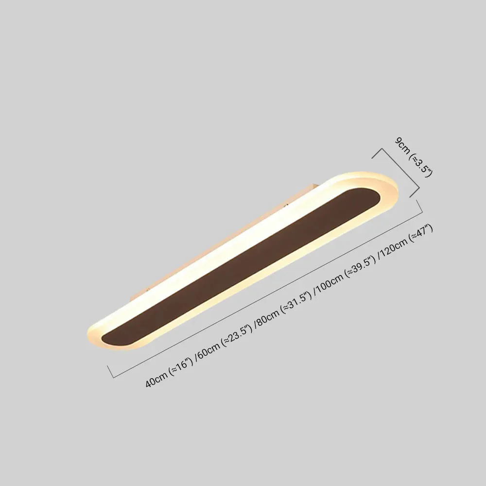 Klassisch Deckenleuchte LED Rechteckig Kaffee Acryl Arbeit/Schlafzimmer