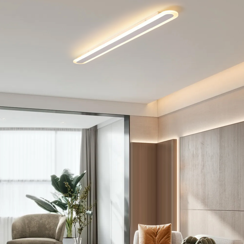 Klassisch Deckenleuchte LED Rechteckig Kaffee Acryl Arbeit/Schlafzimmer