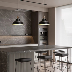 Pendelleuchte im Industriedesign