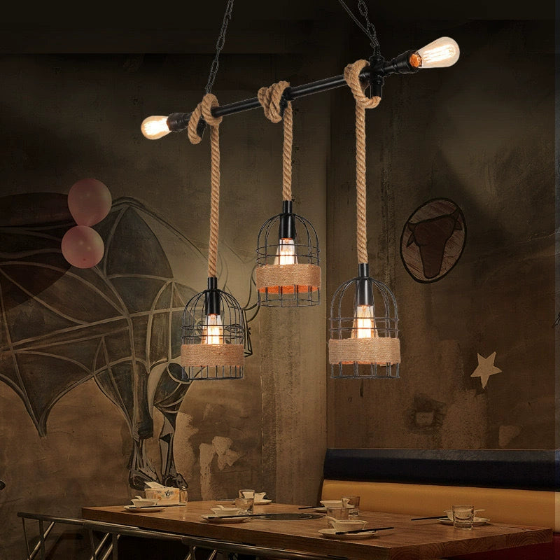 Vintage Pendelleuchte LED - eine einzigartige Atmosphäre und Fokus auf den Essbereich bringen
