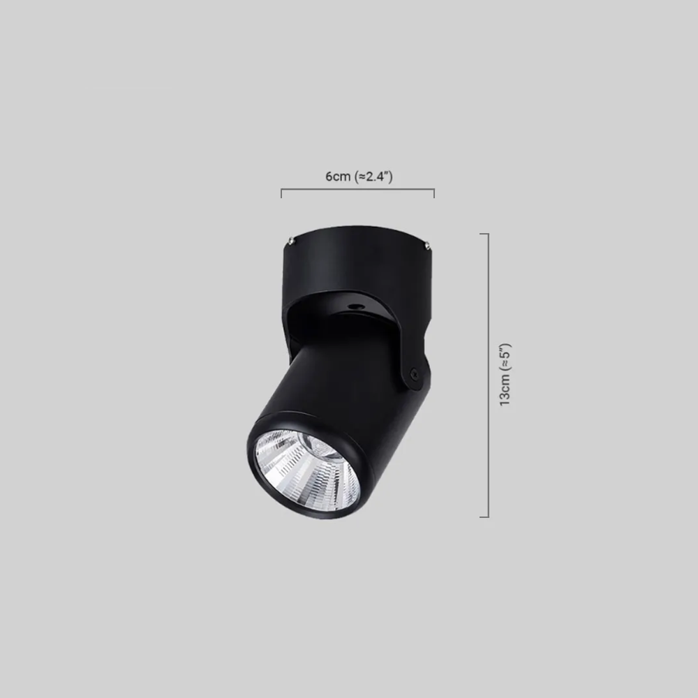 LED Deckenleuchte eignet sich für den Flur.
