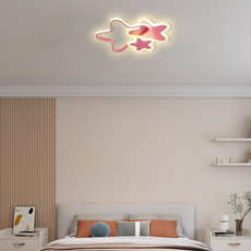Modern Rose Deckenleuchte geeignet für Schlafzimmer.