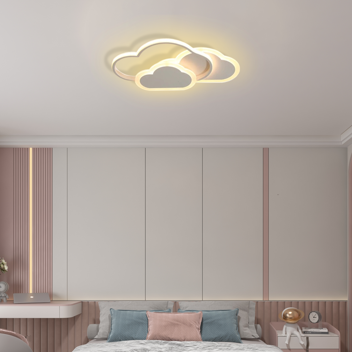 Modern Deckenleuchte LED Metall Schlafzimmer