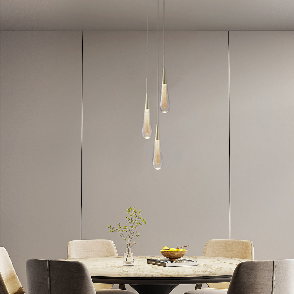 Gold Kronleuchter für Esszimmer