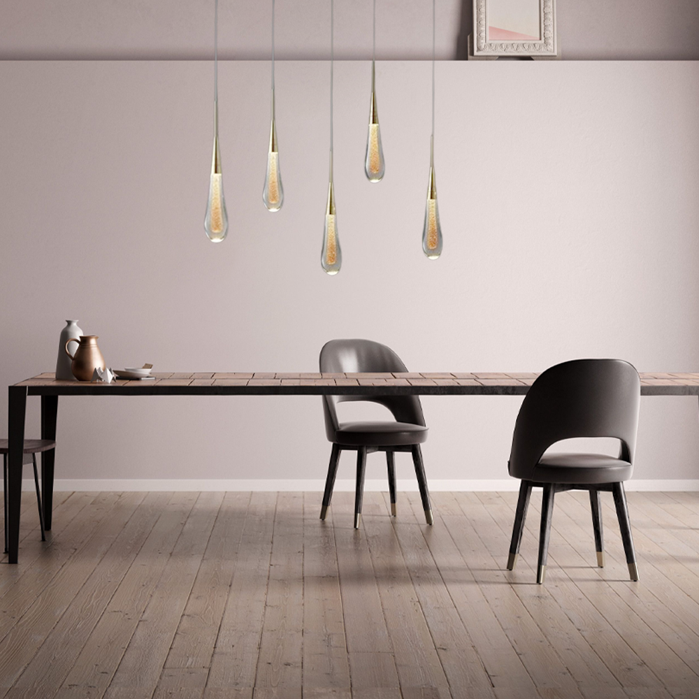 Gold Kronleuchter für Esszimmer