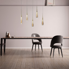 Gold Kronleuchter für Esszimmer