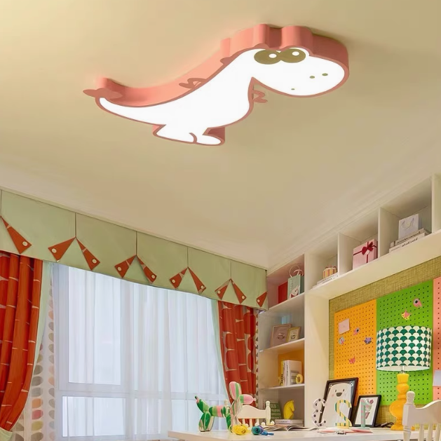 Rosa Metall Deckenlampe passend für Schlafzimmer