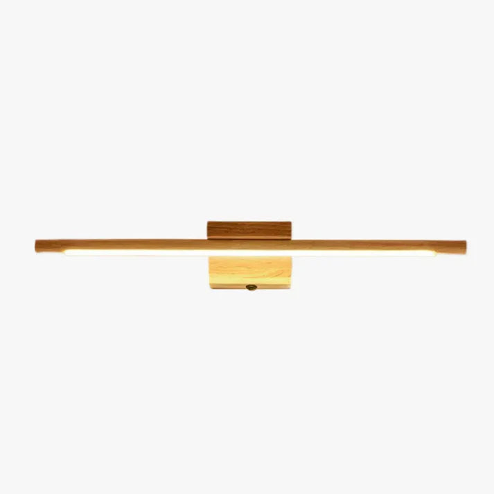 Goldene Wandleuchte für Badezimmer