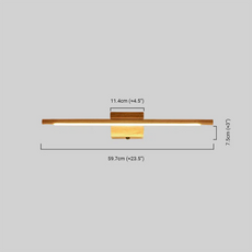 Goldene Wandleuchte für Badezimmer