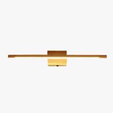 Goldene Wandleuchte für Badezimmer