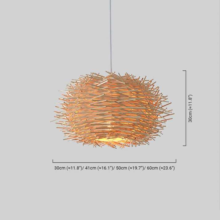Maßzeichnung der moderne LED-Pendelleuchte