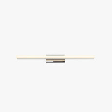 Modern Wandleuchte Spiegelleuchte LED Linear Schwarz Metall Badezimmer