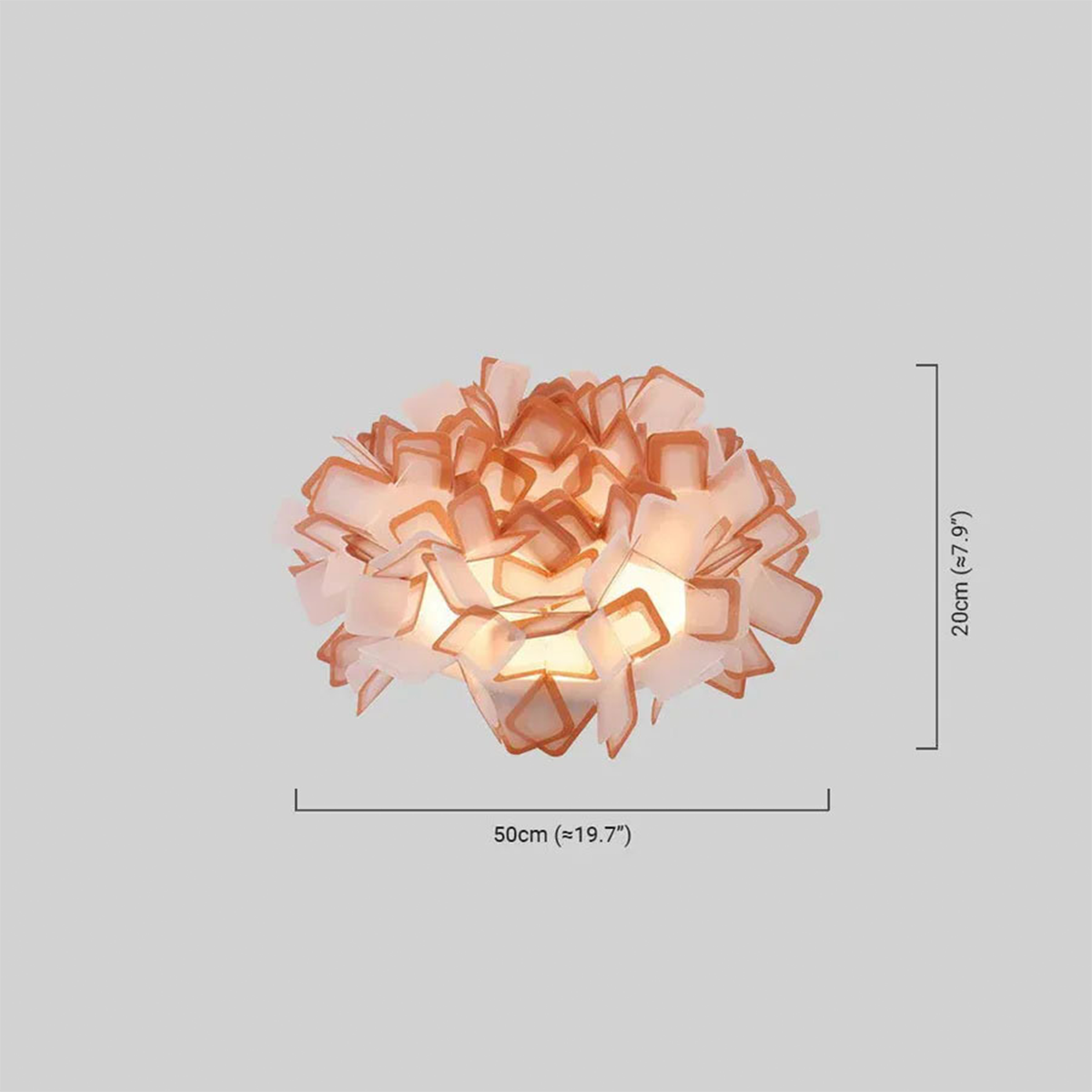 Modern Deckenleuchte LED Blume Acryl Schlafzimmer