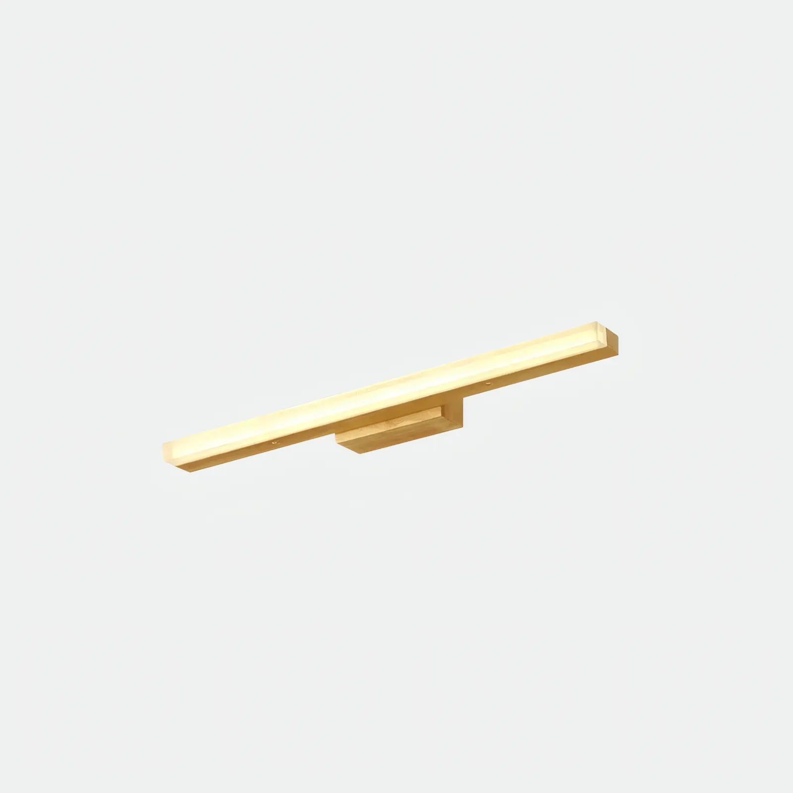 Modern Wandlampe Holz Gold Wohnzimmer