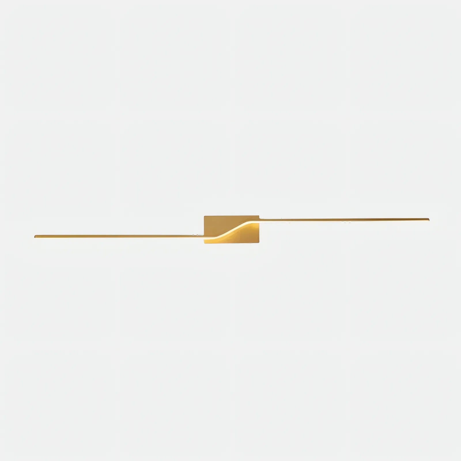 Modern Wandlampe Metall Kieselgel Gold Badezimmer