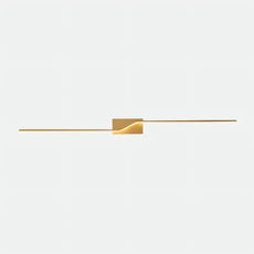 Modern Wandlampe Metall Kieselgel Gold Badezimmer