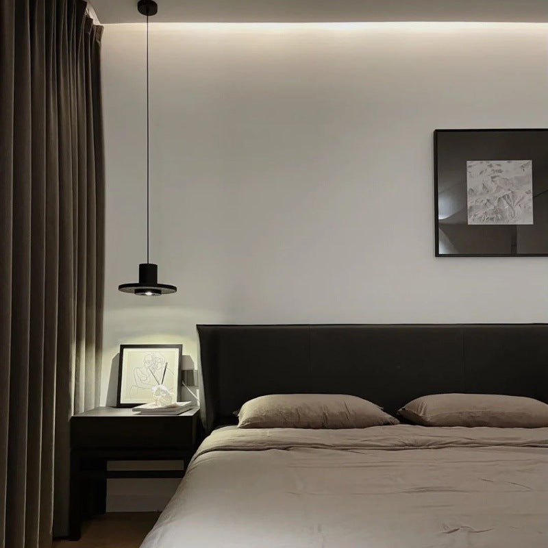 Modern Pendelleuchte Stein Schwarz Esszimmer
