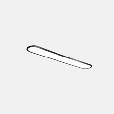 Minimalistisch Deckenleuchte LED Metall Elliptisch