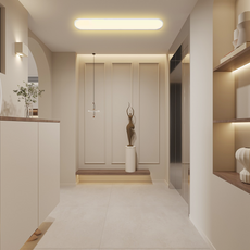 Minimalistisch Deckenleuchte LED Metall Elliptisch Schwarz Schlafzimmer