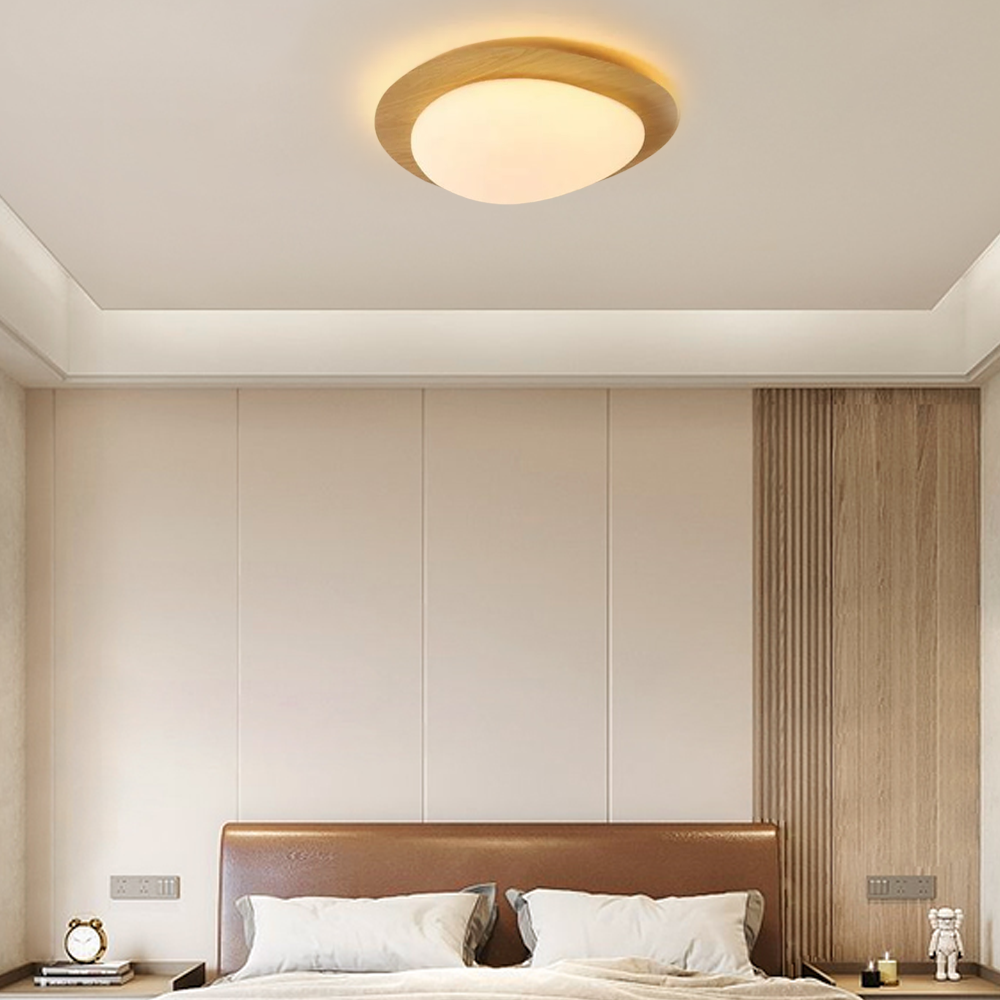Minimalistisch Deckenleuchte LED Rund Schlafzimmer