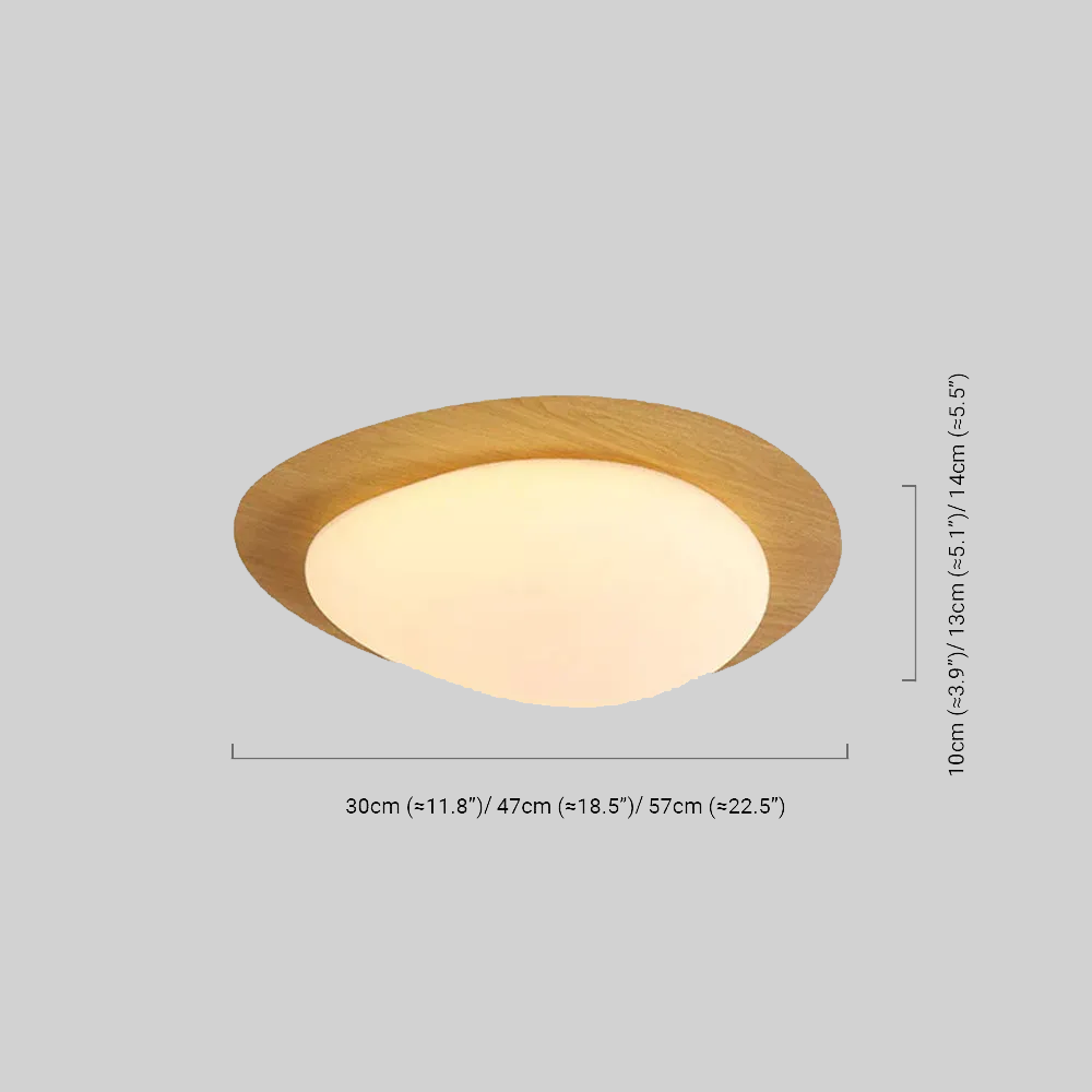 Minimalistisch Deckenleuchte LED Rund Schlafzimmer
