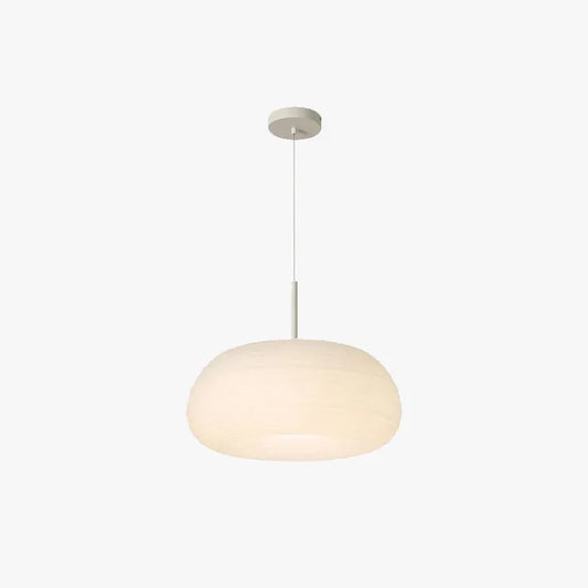 Weiße Pendelleuchte für Esszimmer