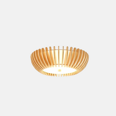 Modern Deckenleuchte LED Rund Naturholz Schlafzimmer