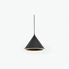 Morandi Pendelleuchte LED Schwarz Acryl Schlaf/Ess/Wohnzimmer