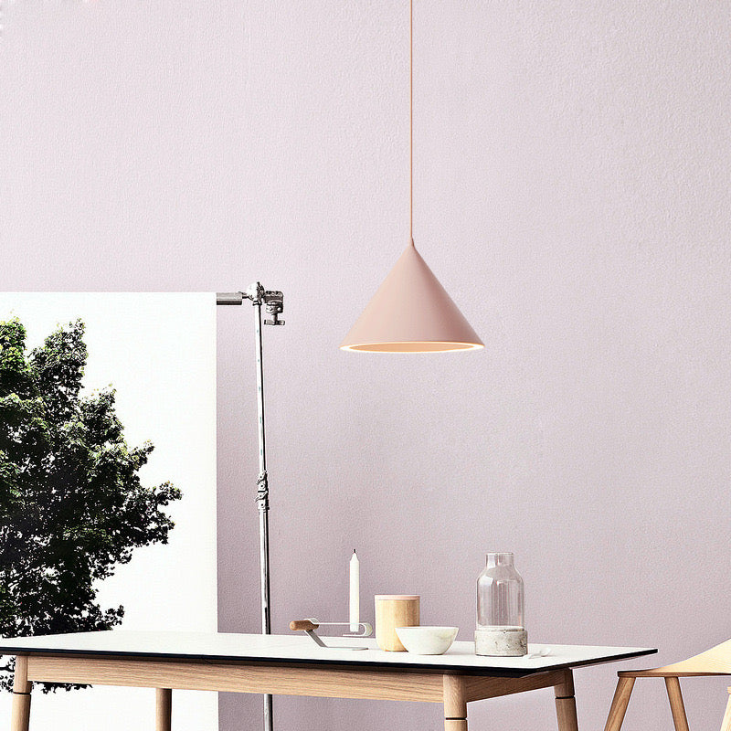 Morandi Pendelleuchte LED Schwarz Acryl Schlaf/Ess/Wohnzimmer